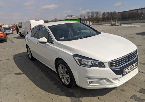 Peugeot 508 cena 41500 przebieg: 130000, rok produkcji 2014 z Rzeszów małe 352